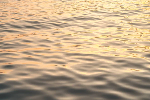 Sunset Water Reflect Ripples Sun Light Abstract Golden Reflection Water — 스톡 사진