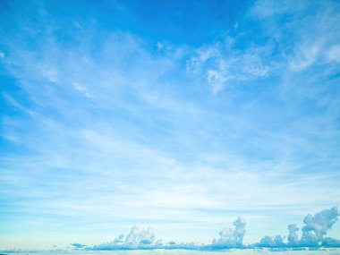 Background cloud summer. Cloud summer. Sky cloud clear. Natural sky beautiful blue and white texture background with sun rays shine