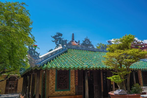 Buddhist Temple Vietnam Thach Monastery Inglés Arquitectura Belleza Conduce Estatua — Foto de Stock