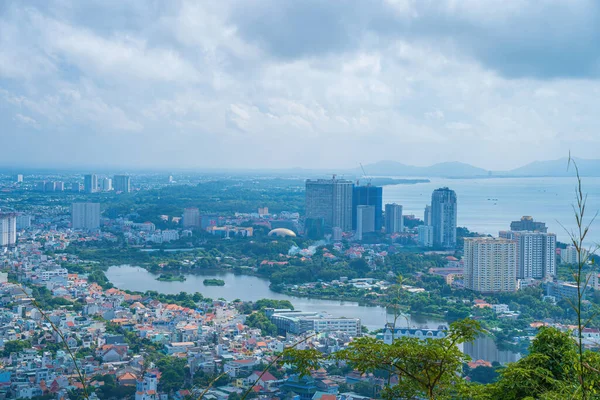 Panorama Van Vung Tau Stad Vanaf Vuurtoren Berg Vung Tau — Stockfoto