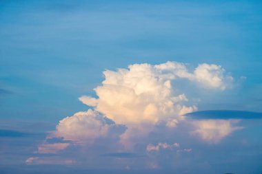 Background cloud summer. Cloud summer. Sky cloud cinematic. Natural sky beautiful and cinematic sunset texture background.