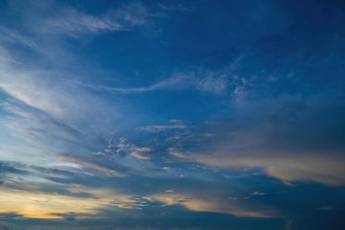 Background cloud summer. Cloud summer. Sky cloud cinematic. Natural sky beautiful and cinematic sunset texture background