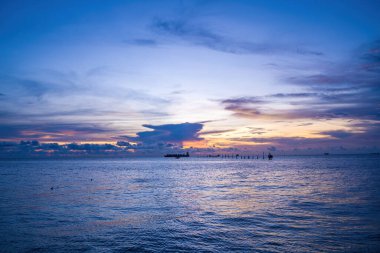Background cloud summer. Cloud summer. Sky cloud cinematic. Natural sky beautiful and cinematic sunset texture background