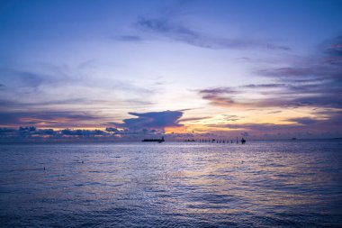 Background cloud summer. Cloud summer. Sky cloud cinematic. Natural sky beautiful and cinematic sunset texture background