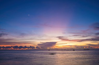 Background cloud summer. Cloud summer. Sky cloud cinematic. Natural sky beautiful and cinematic sunset texture background