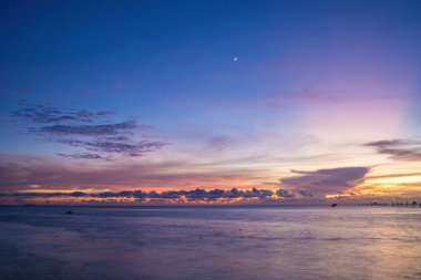 Background cloud summer. Cloud summer. Sky cloud cinematic. Natural sky beautiful and cinematic sunset texture background