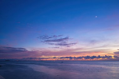 Background cloud summer. Cloud summer. Sky cloud cinematic. Natural sky beautiful and cinematic sunset texture background