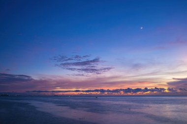 Background cloud summer. Cloud summer. Sky cloud cinematic. Natural sky beautiful and cinematic sunset texture background