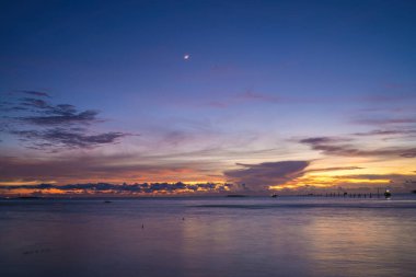 Background cloud summer. Cloud summer. Sky cloud cinematic. Natural sky beautiful and cinematic sunset texture background