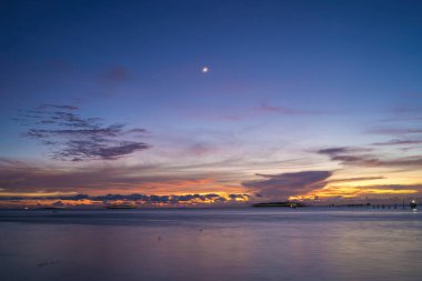 Background cloud summer. Cloud summer. Sky cloud cinematic. Natural sky beautiful and cinematic sunset texture background