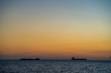 Background cloud summer. Cloud summer. Sky cloud cinematic. Natural sky beautiful and cinematic sunset texture background.