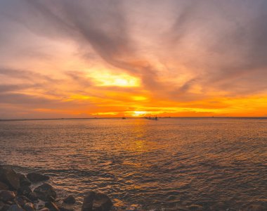 Background cloud summer. Cloud summer. Sky cloud cinematic. Natural sky beautiful and cinematic sunset texture background.