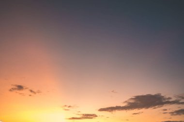 Background cloud summer. Cloud summer. Sky cloud cinematic. Natural sky beautiful and cinematic sunset texture background.