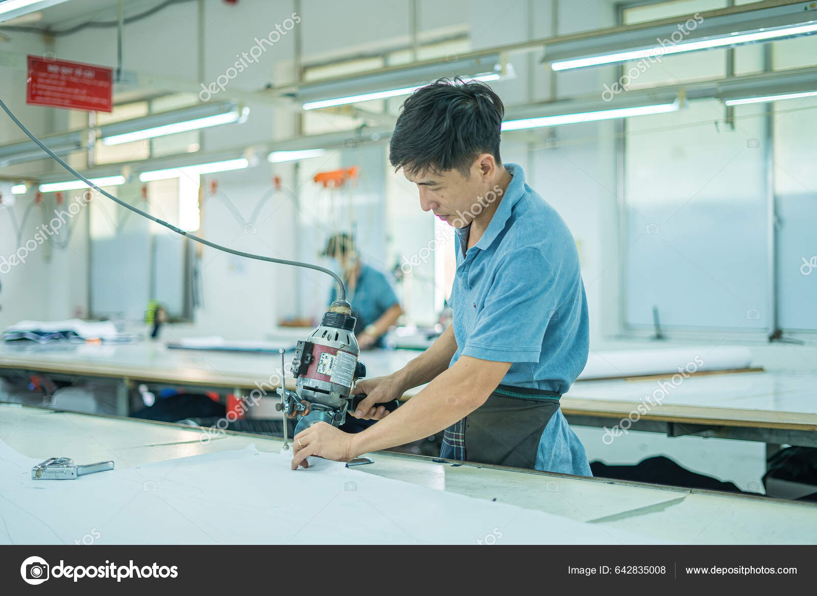 Ria Vietnam Jan 2023 Man Cutter Machine Personal Protective Equipment –  Stock Editorial Photo © dongnhathuy167 #642835008