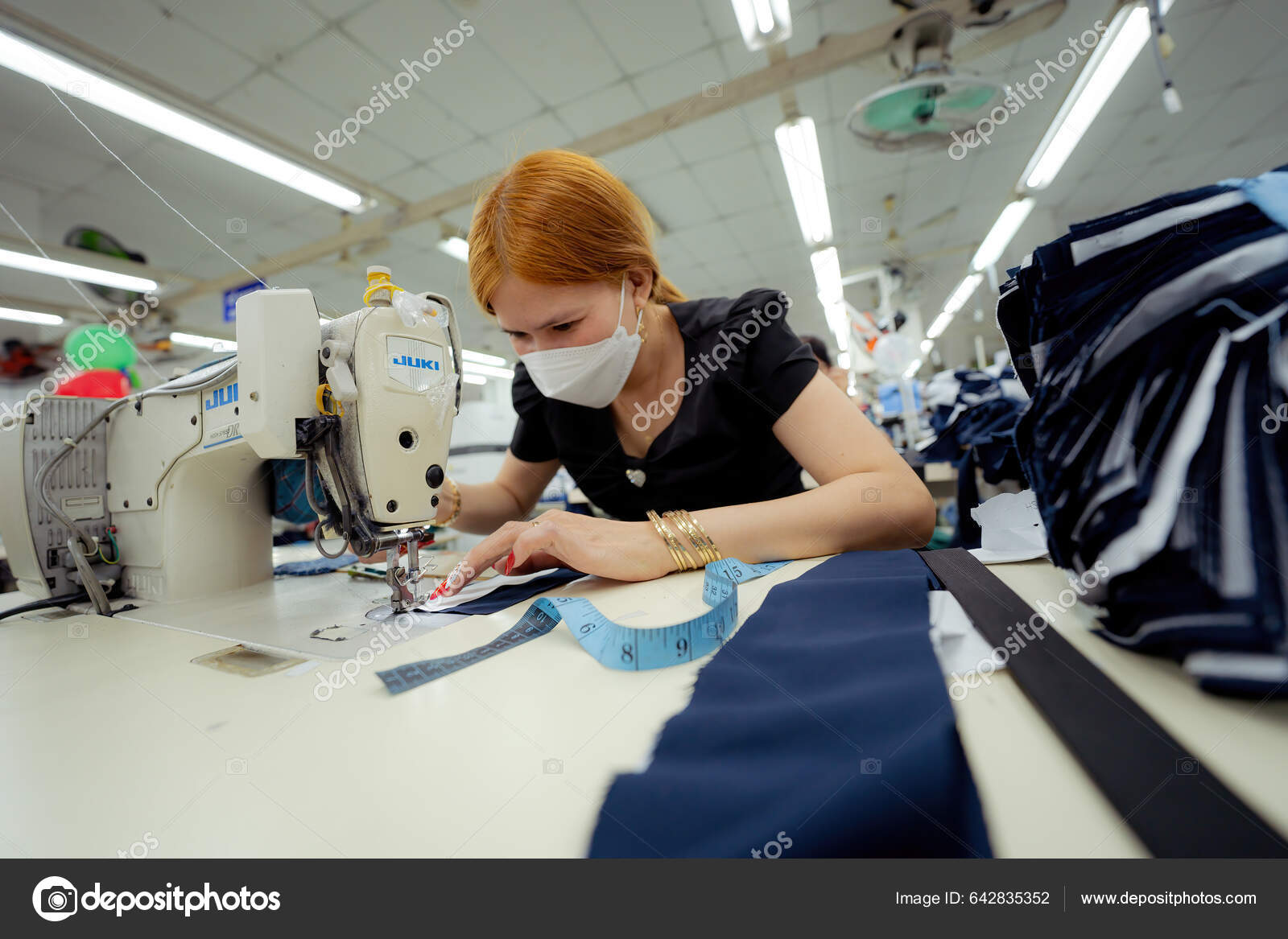 Ria Vietnam Jan 2023 Textile Cloth Factory Working Process