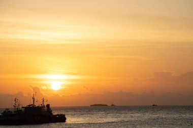 Background cloud summer. Cloud summer. Sky cloud cinematic. Natural sky beautiful and cinematic sunset texture background.