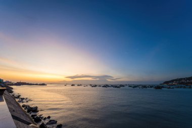 Background cloud summer. Cloud summer. Sky cloud cinematic. Natural sky beautiful and cinematic sunset texture background.