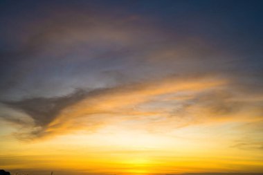 Background cloud summer. Cloud summer. Sky cloud cinematic. Natural sky beautiful and cinematic sunset texture background.