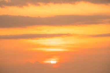 Background cloud summer. Cloud summer. Sky cloud cinematic. Natural sky beautiful and cinematic sunset texture background.