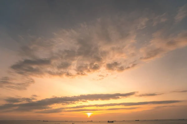 Stock image Background cloud summer. Cloud summer. Sky cloud cinematic. Natural sky beautiful and cinematic sunset texture background.