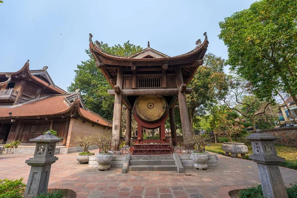 Hanoi Vietnam Noviembre 2017 Templo Literatura También Llamado Van Mieu —  Fotos de Stock