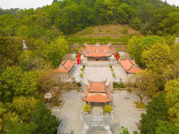 Draufsicht Auf Den Hung King Tempel Provinz Phu Tho Vietnam — Stockfoto