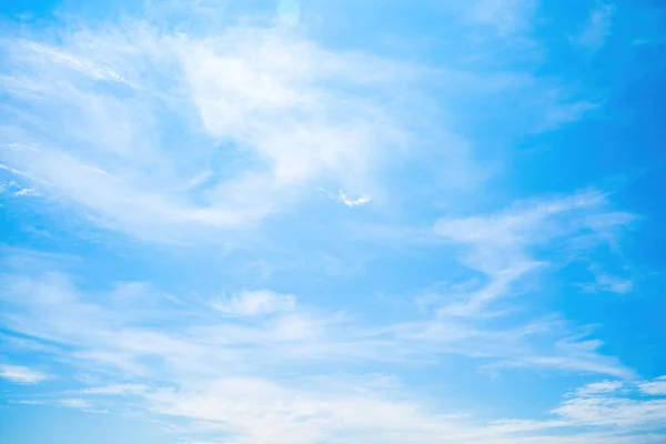 Beautiful View Blue Sky Clouds Sunrise Partly Cloudy Background Cloud — Photo