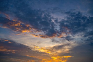 Background cloud summer. Cloud summer. Sky cloud cinematic. Natural sky beautiful and cinematic sunset texture background