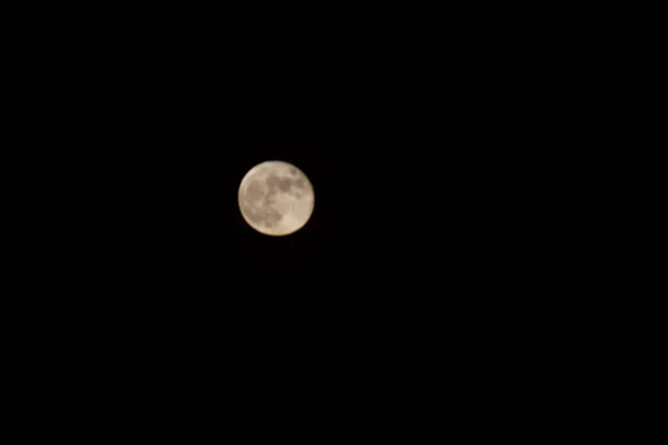 night sky with moon, lunar, over Texas night sky