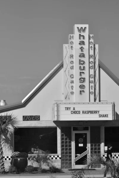 Klasik Amerikan fast food restoranı.