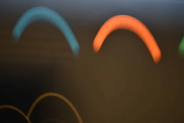 Bokeh ışıkları ile soyut arkaplan