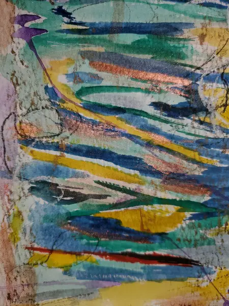 Örümcek ağında bir yaprak