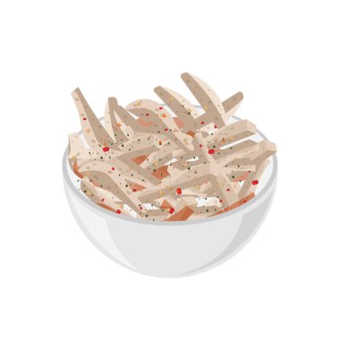 Basreng ya da Baharatlı Bakso Goreng 'in bir kasedeki logosu