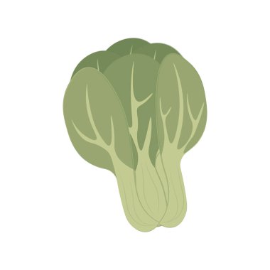 Bok Choy veya Pak Choy Sebzelerinin Logosu