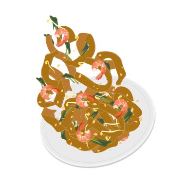 Havalanmanın logosu Char kway teow kwetiaw Kwetiau