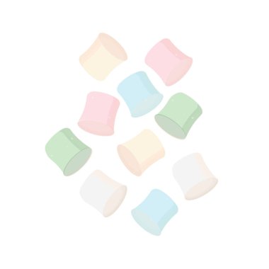 Pastel Renkli Logo Şekerlemeleri