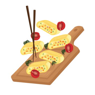 Vector Illustration logosu Tahta Tahta Tahta üzerinde Clipart Levitation Gyeran Mari
