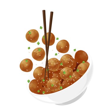 Vector Illustration Logo Clipart Levitation Algamja Jorim Gamja Jorim