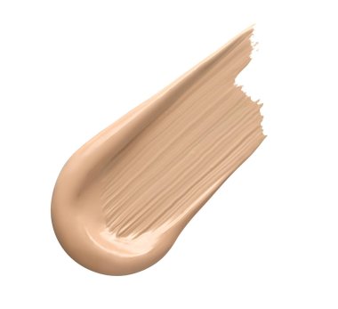 Bej temeli pürüzsüz ve kremsi bir kumaş, makyaj sanatı için ideal ve güzelliği arttıran bir kumaş.