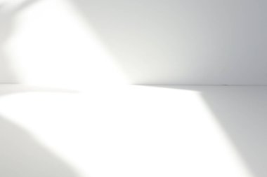 Soyut beyaz arkaplan. 3d resimleme