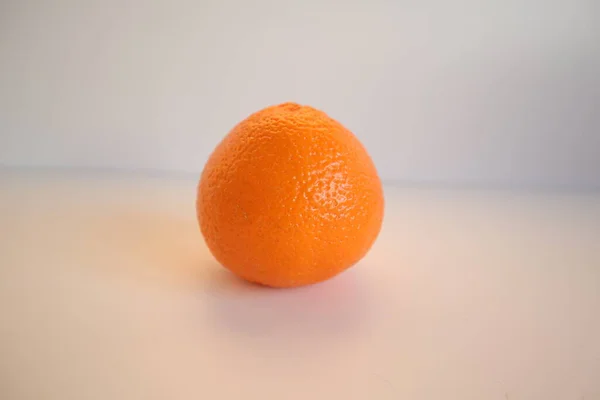 Fruit Orange Sur Fond Blanc — Photo