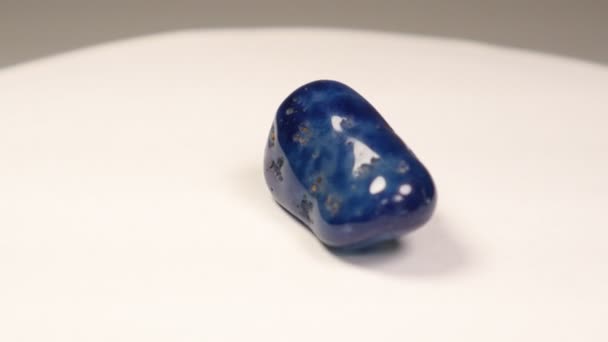 Pedra Semipreciosa Gemstone Apatite — Vídeo de Stock
