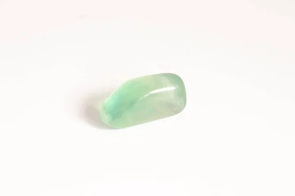 Piedra Semipreciosa Cuarzo Verde Gema — Foto de Stock