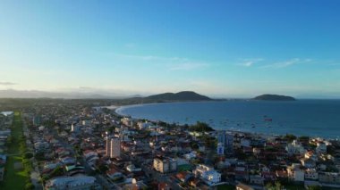 A nice view from a coast city in the south of Brazil