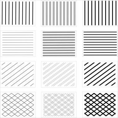 Geometrik ve çizgi vektörlü abstrac beyaz arkaplan. Siyah ve Beyaz.
