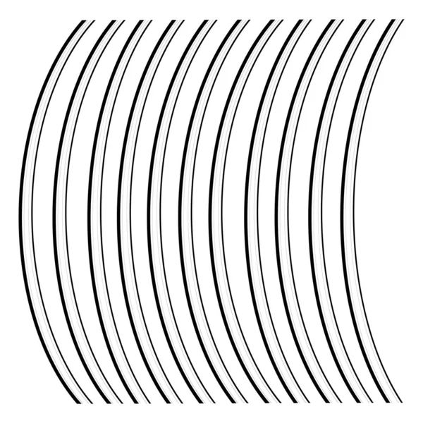 Abstrac Vit Bakgrund Med Geometriska Och Linje Vektor Svart Och — Stock vektor