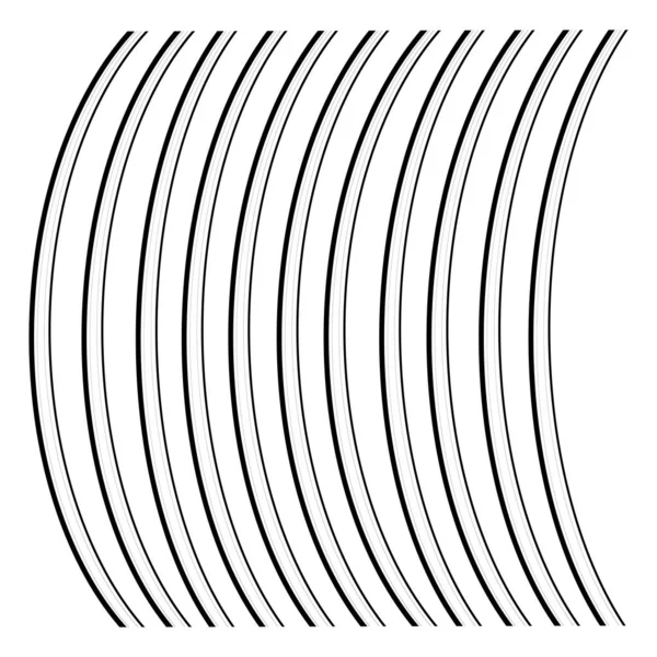 Abstrakter Weißer Hintergrund Mit Geometrischem Und Linienvektor Schwarz Weiß — Stockvektor