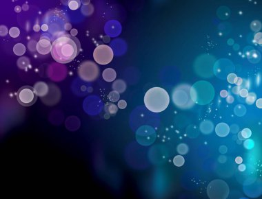 Güzel soyut mor bokeh ışığı biçiminde arka plan yatay duvar kağıdı arkaplan şablonu üzerinde izole edilmiş web sitesi arka planı, sosyal medya postası, kart baskıları ve diğer amaçlar için..