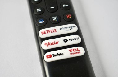 Jakarta, Endonezya - 29 Ekim 2024 - Uzak nesne fotoğrafçılığındaki kısayol düğmeleri yatay oran beyaz arka planda izole edildi.