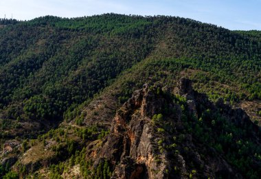 Dağların güzel manzarası